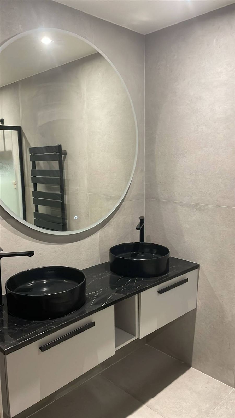 Salle de bain double vasque